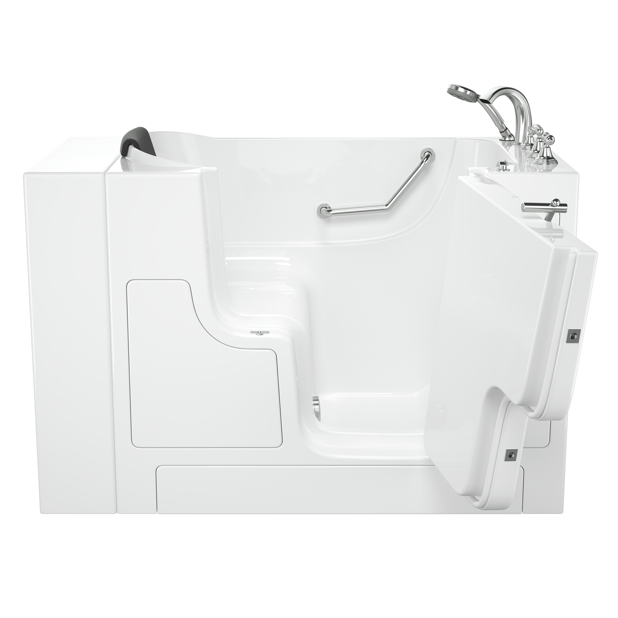 Gelcoat Premium Series 30 x 52 Inch Walkin Tub With Soaker System